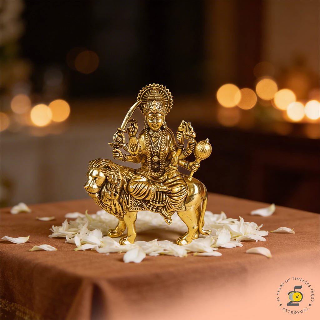 Maa Durga Brass Idol